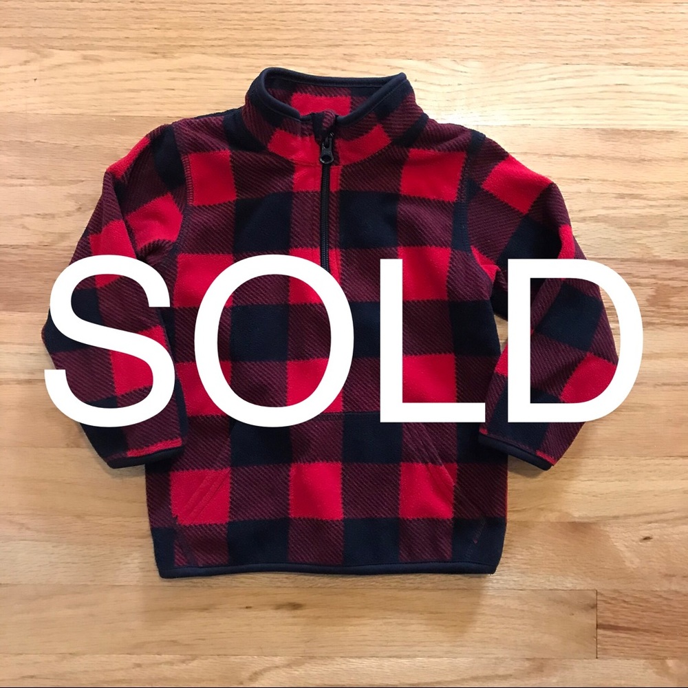 3T Plaid sweatshirt